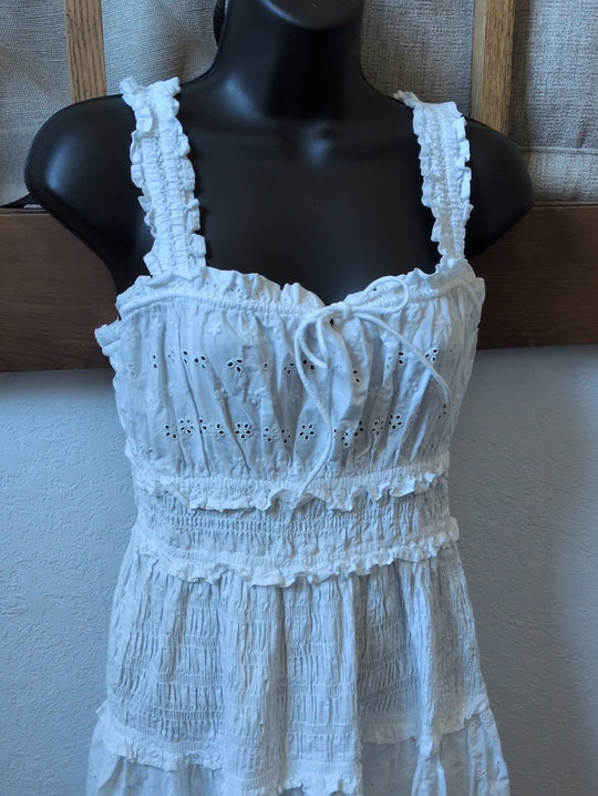 Gap X Doen White Eyelet Dress - S