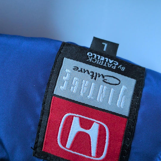 Vintage Culture 1983 Honda Racing Team F1 Quilted Jacket - Large