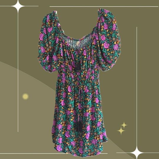 Spell and the Gypsy village mini dress purple floral