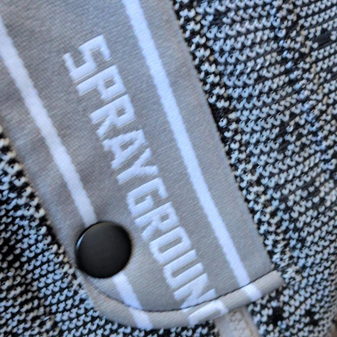 JAPAN STRIPE KNIT CHOPPER JACKET by sprayground- Medium