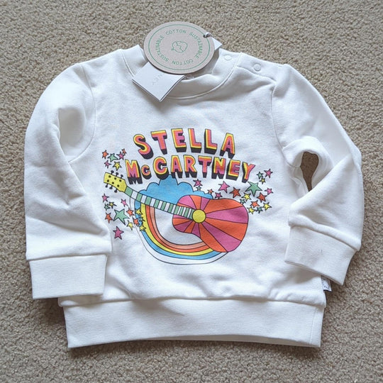 Stella McCartney logo guitar sweater -12- 18mo