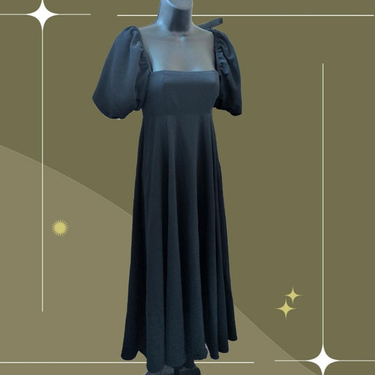 Hill House Home Black Matilda Nap Dress - XXS