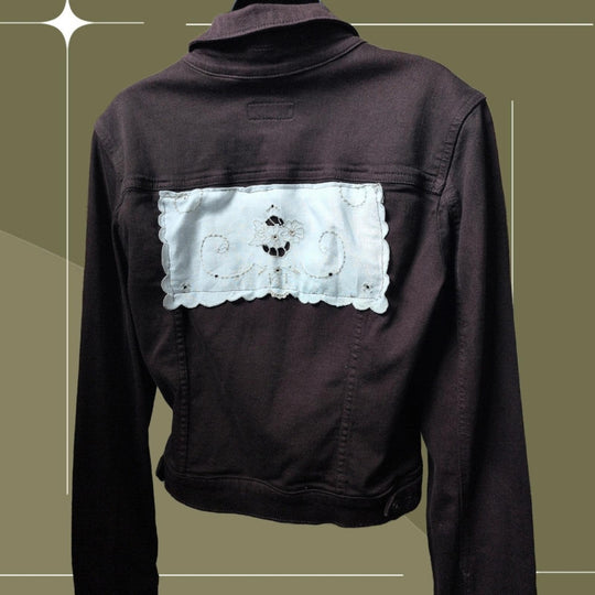 Upcycled By Unpacka Vintage Embroidery Jacket - Medium