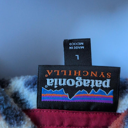Patagonia Synchilla Snap T Sweater In cliff Underwater Blue  -  Large
