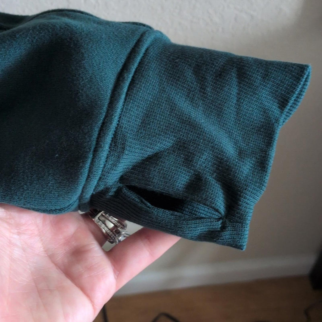 Lululemon Cropped Quarter Zip Sweater - M/L