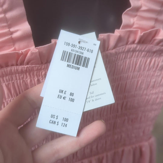 Pink Abercrombie Maxi Dress - Medium
