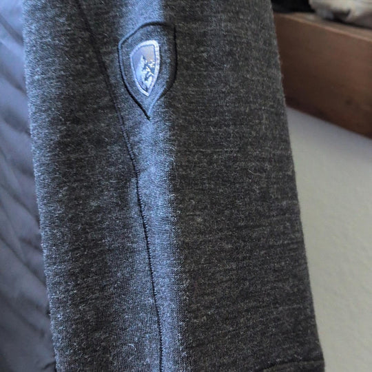 Kuhl Hybrid Sweater Jacket In Pavement - Medium