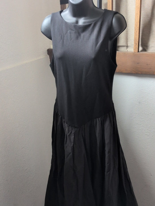Dissh The James Black Bubble Midi Dress - US 6