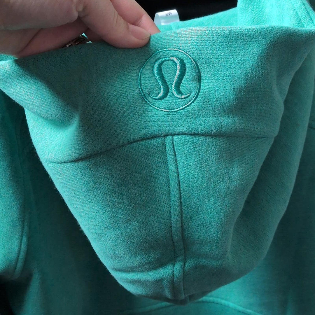 Lululemon Cropped Quarter Zip Scuba Hoodie - Medium