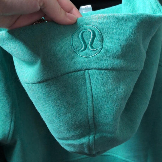 Lululemon Cropped Quarter Zip Scuba Hoodie - Medium