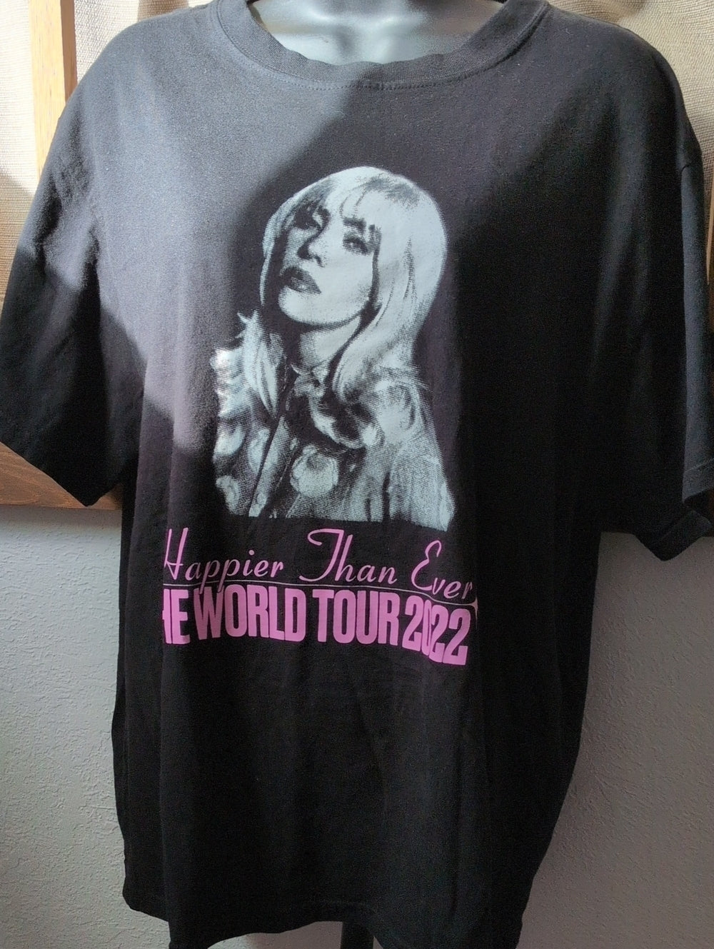 Billie Eilish Happier Than Ever 2022 World Tour Shirt  - Large