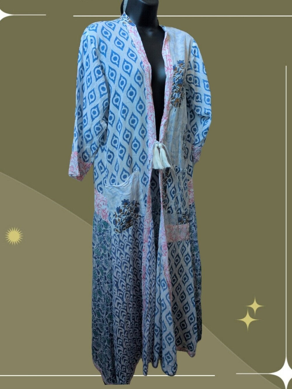 Kantha Bae Lightweight Robe Osfm