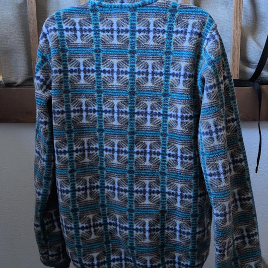 Patagonia Synchilla Sweater In Snow Beam Pale Periwinkle - Medium