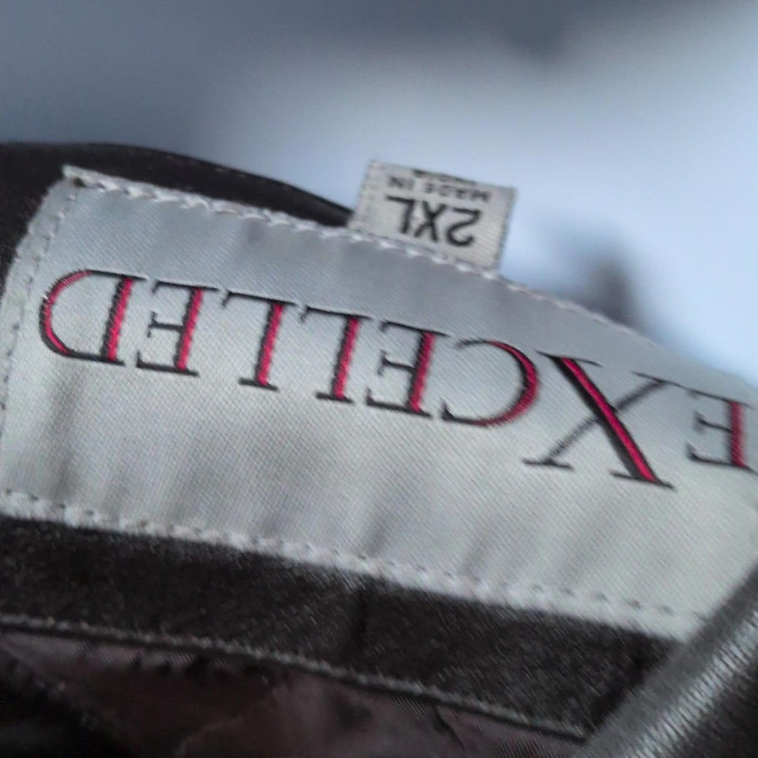Vintage Leather Dad Jacket By Excelled - 2XL