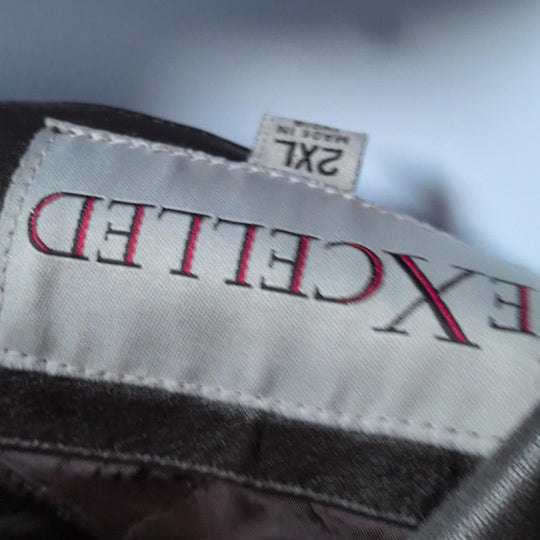 Vintage Leather Dad Jacket By Excelled - 2XL
