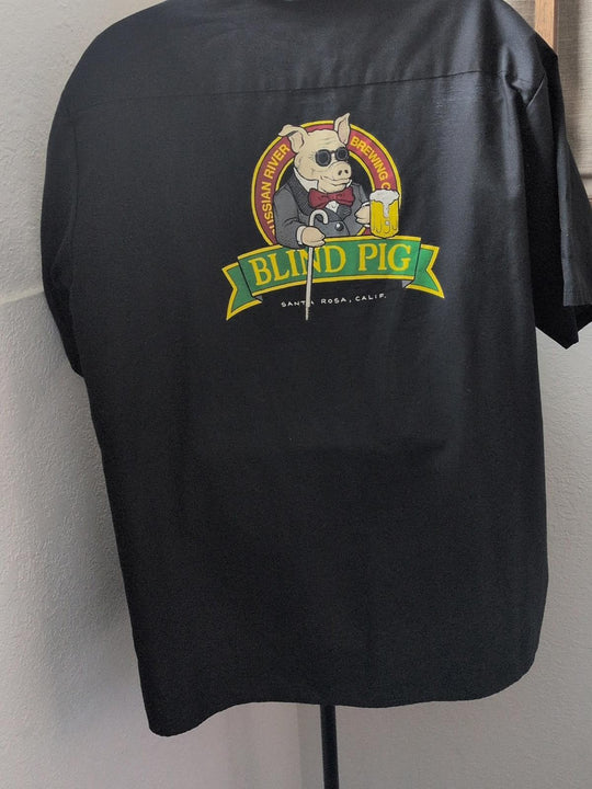 Red Kap Blind Pig Russian River Brewing Company Short Sleeve Shirt -3XL