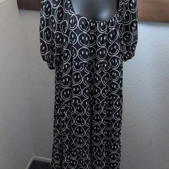 Dressed In Lala Lucky Lady Maxi Dress - Large