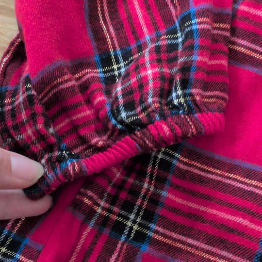 Thereabouts Girls Sparkle Tartan Plaid Dress - L /14