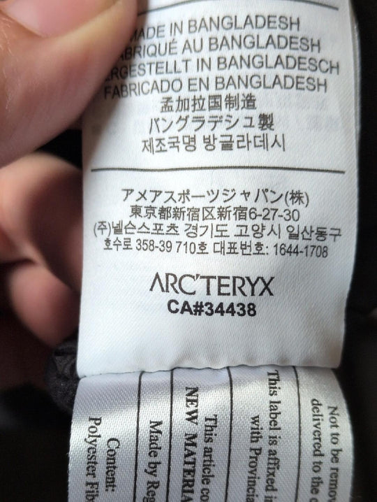 Arc'teryx Atom LT insulated vest in black - M