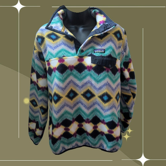 Patagonia Synchilla Snap T Fleece Pullover Timber Twist