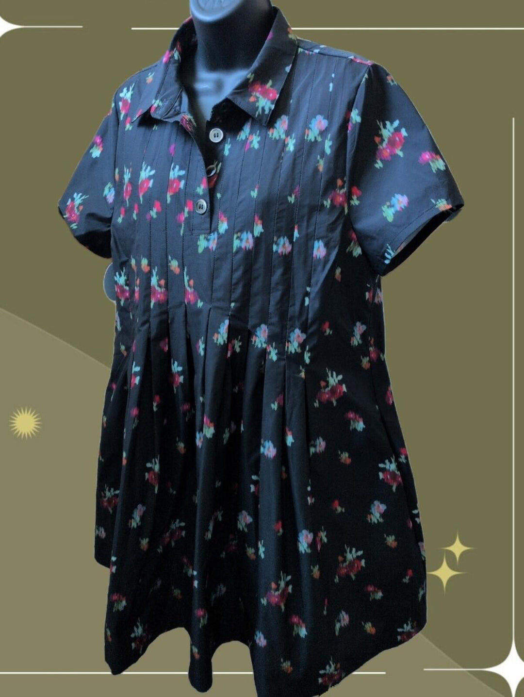 Hill House Home Rosalind Dress In Black Ikat Taffeta Size M