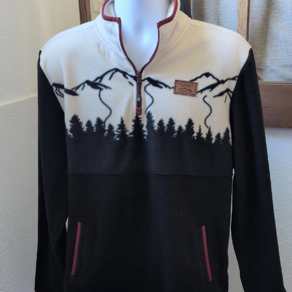 Jack And Sage Mount Washington Piste Quarter Zip Fleece - Large