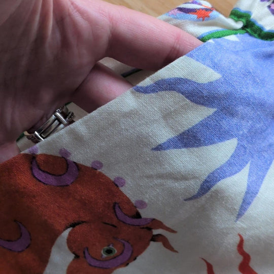 Alemais Printed Linen Seeker Shorts