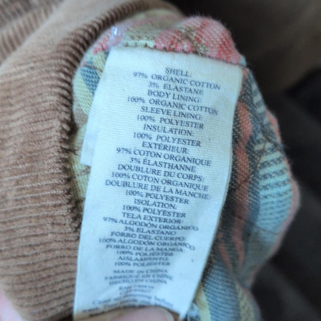 Faherty Doug Good Corduroy Oversized Feather Jacket