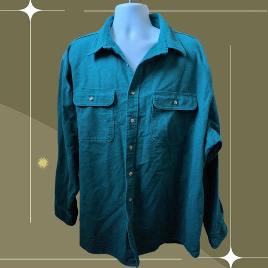 Vintage Gander Mountain Chore Style Work Shirt - 4x Tall