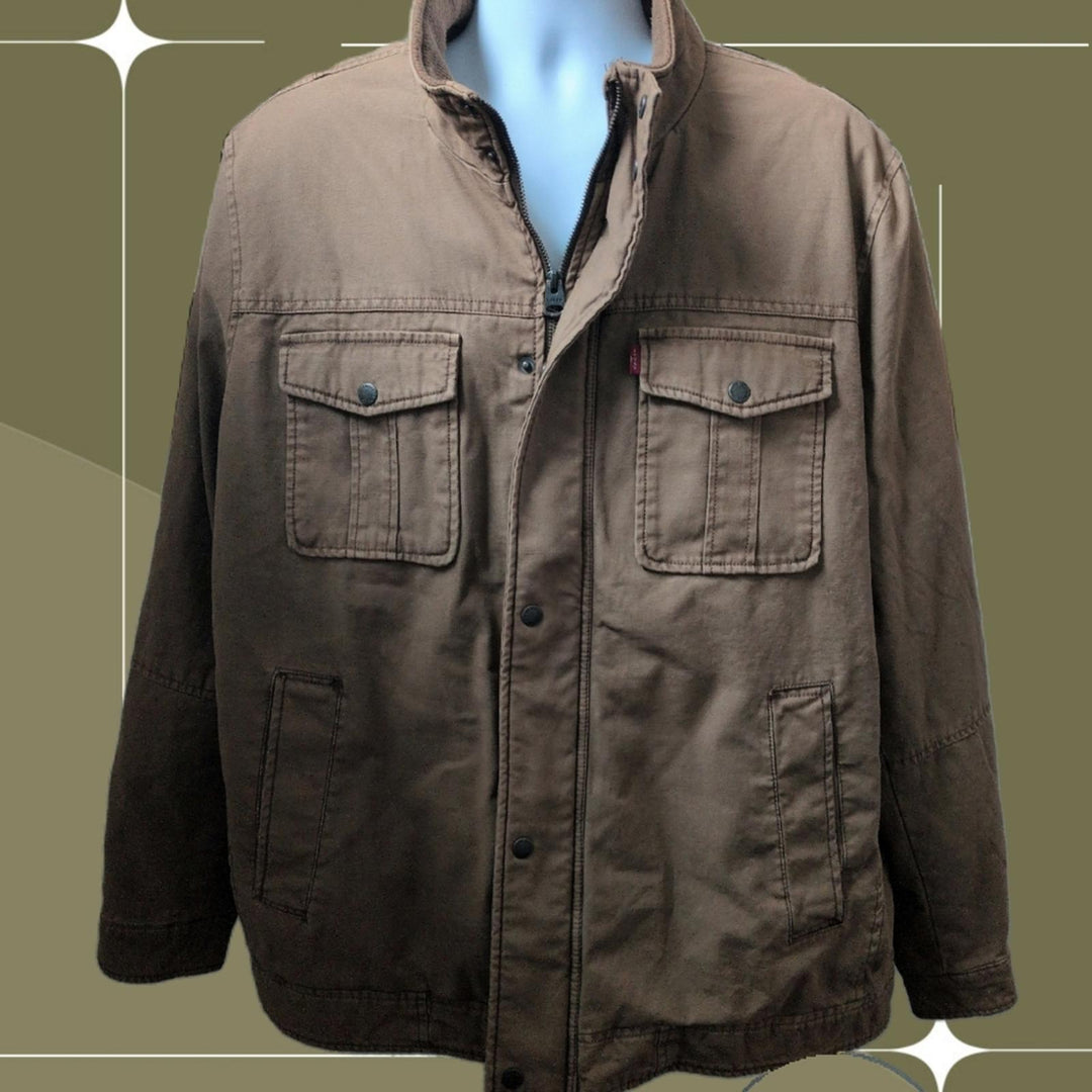 Levis Mens Cotton Twill Jacket - XXL
