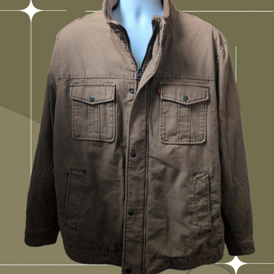Levis Mens Cotton Twill Jacket - XXL