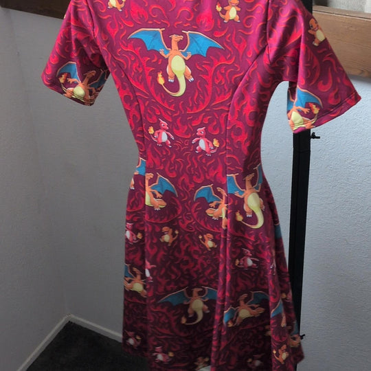BlackMilk x Pokémon Charizard Skater Dress - XS