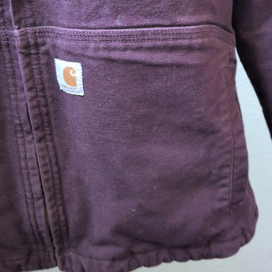 Carhartt FULL SWING CALDWELL JACKET #102248 In Plum - Small