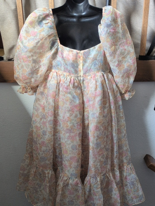 Selkie French Puff Dress In Hans Christian Andersen - Medium