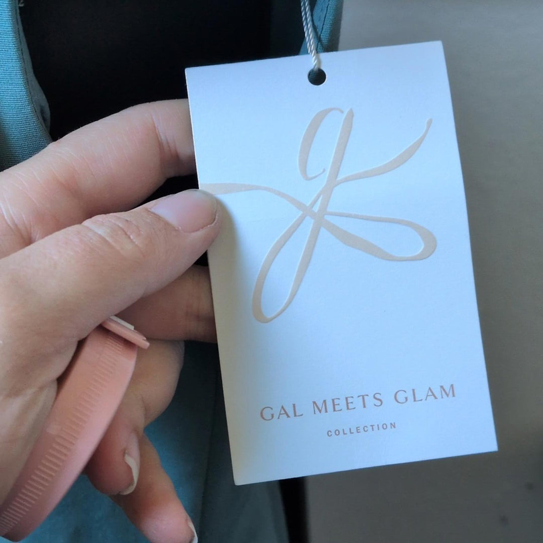 Gal Meets Glam Zoe Bow Neckline Fit And Flare Dress - US 8