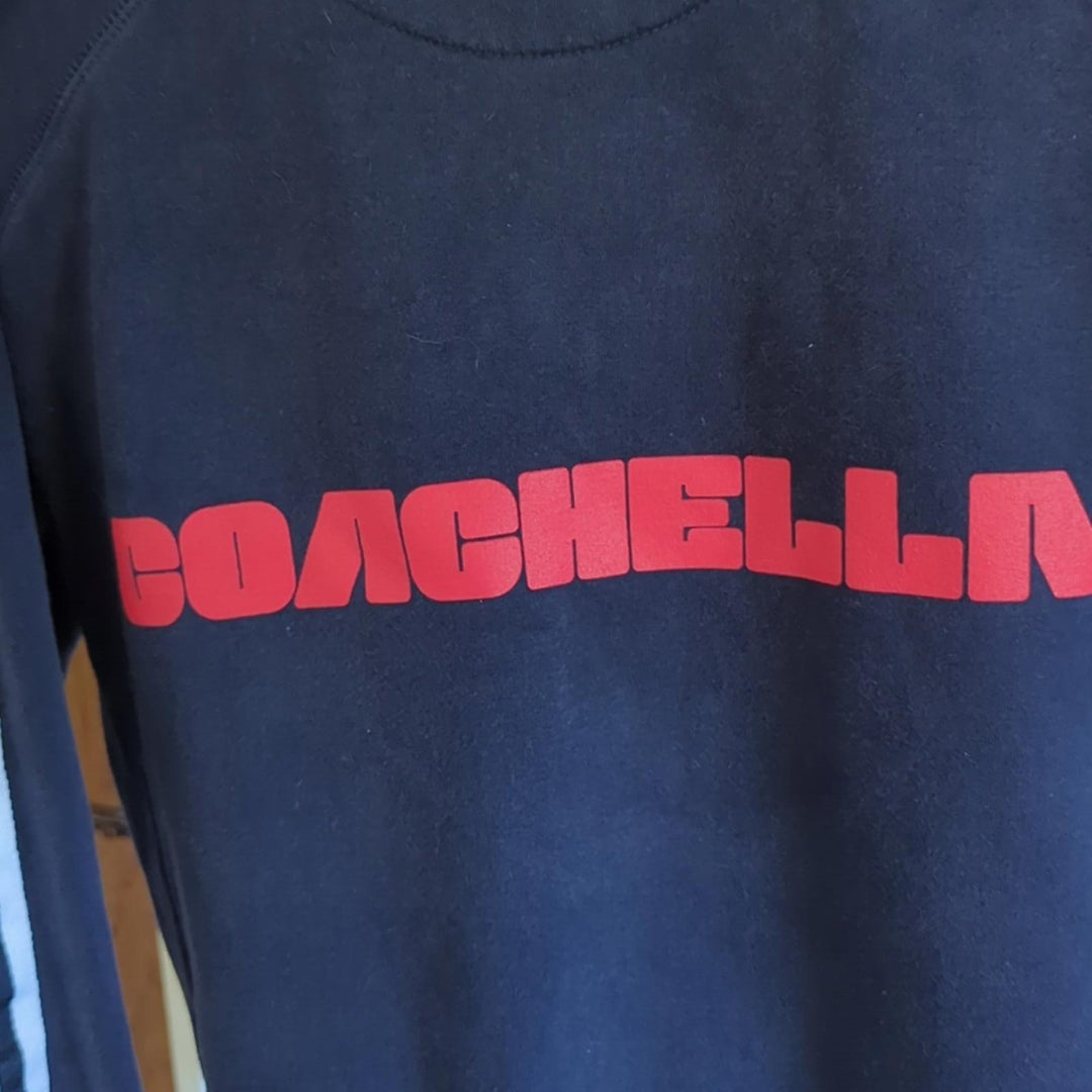 RARE Og Vintage Authentic COACHELLA zip up - Medium