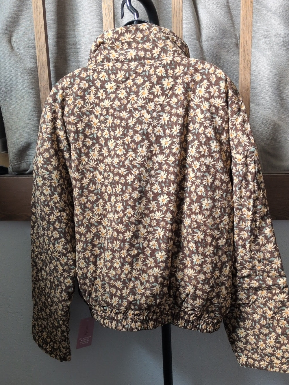 Ivy City Co Tasia Brown Floral Jacket - XL