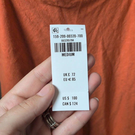 Abercrombie Linen Blend Midi Dress - Medium