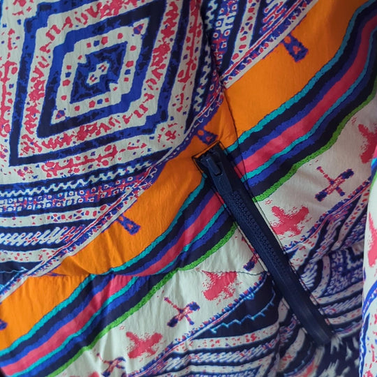 Free people movement powerhouse insulated multicolor puffer jacket.