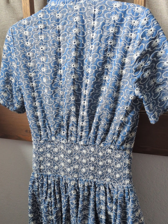 Neuflora Mesa Eyelet Floral Dress - S