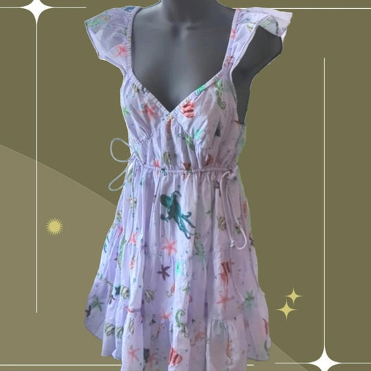 Hill House home Lucia sea creatures mini dress