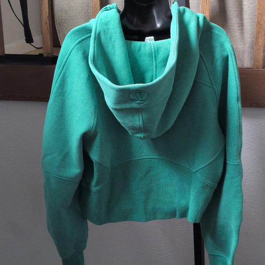 Lululemon Cropped Quarter Zip Scuba Hoodie - Medium