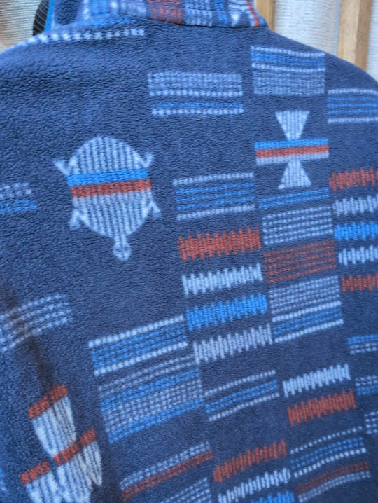 Patagonia Men’s Synchilla Snap-T Pullover in the "River Tribe" size m