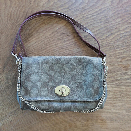 Coach Mini Ruby Crossbody Bag In Signature Print
