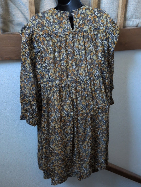 ba&sh Sandra Gathered Babydoll Dress size US 8 (BASH 2)