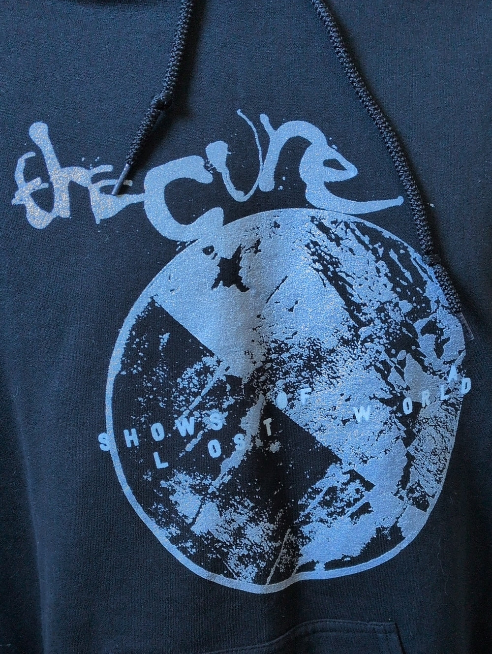 Black The Cure Songs of A Lost World 2023 Band Tour Logo hoodie - M