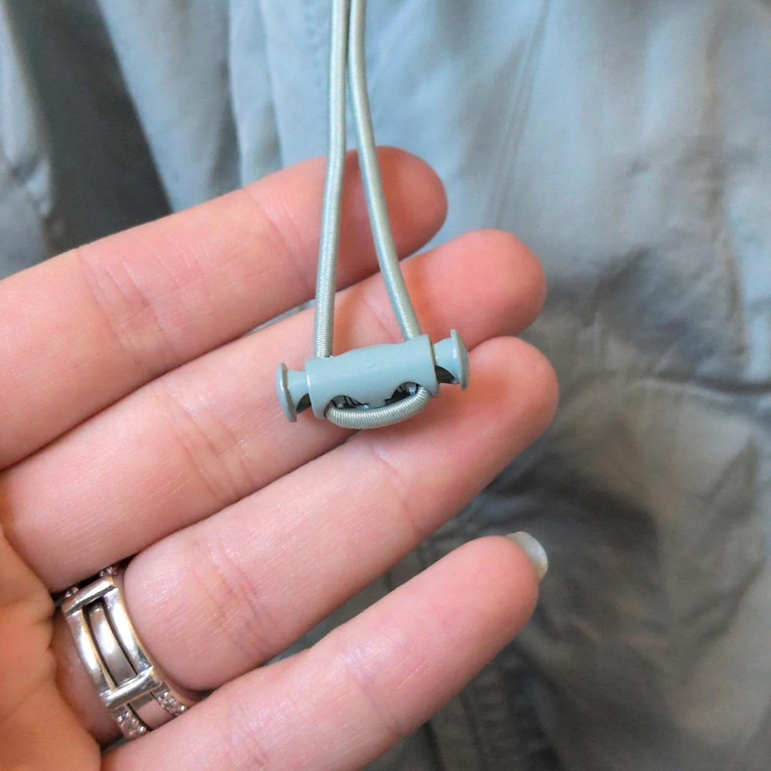 Popflex Windbreaker In Light Teal - L/XL