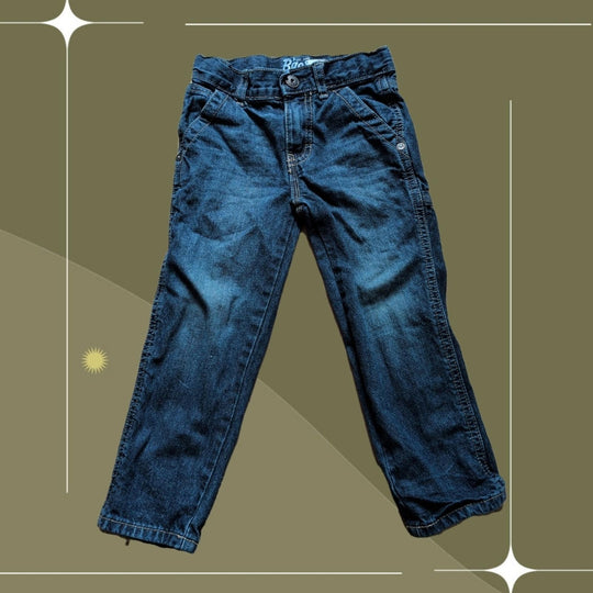 Boys Oshkosh B'gosh Workwear Straight Dark Denim Pants