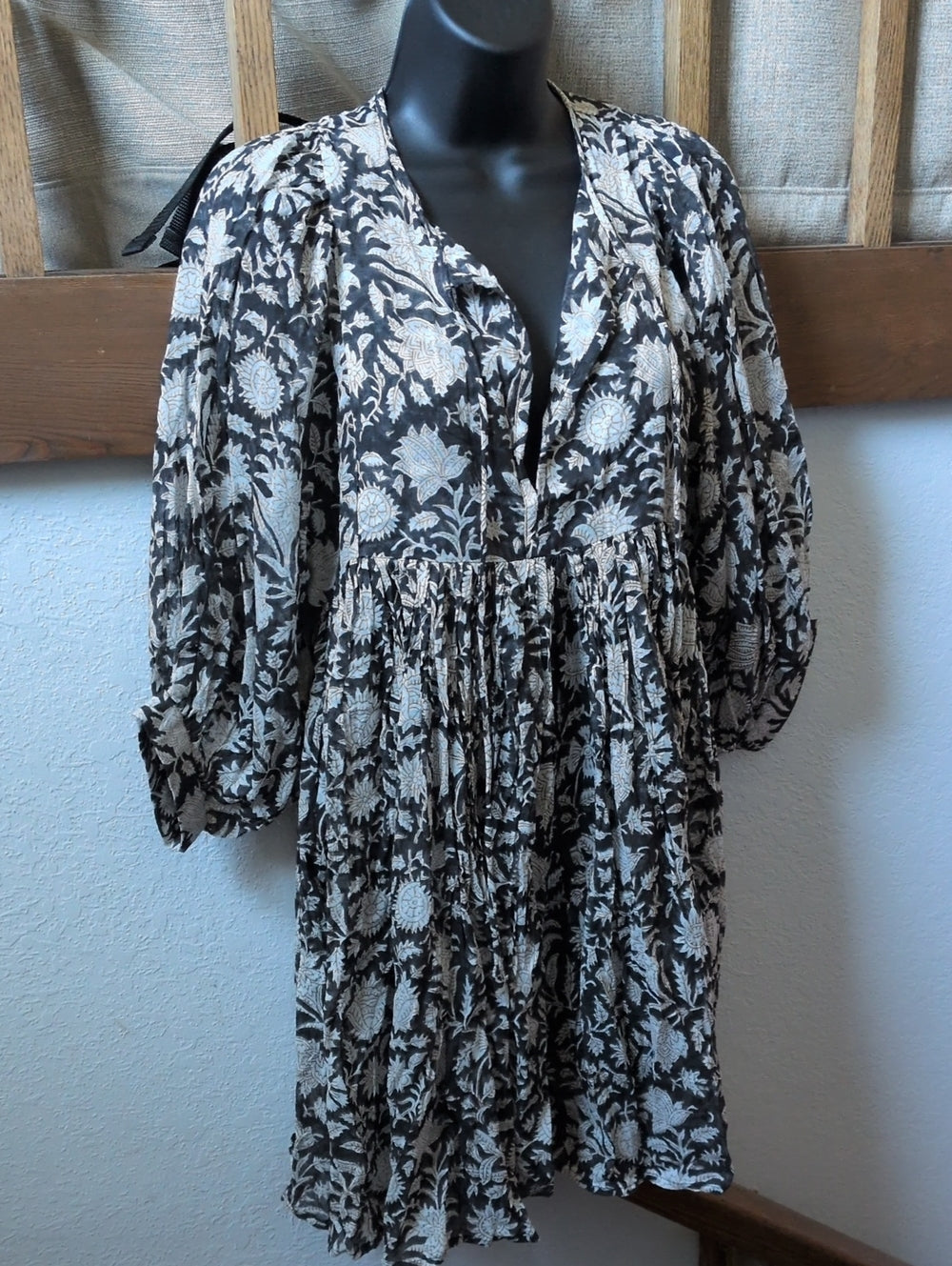 Daughters Of India Kyra Mini Dress In Pepper Size XS