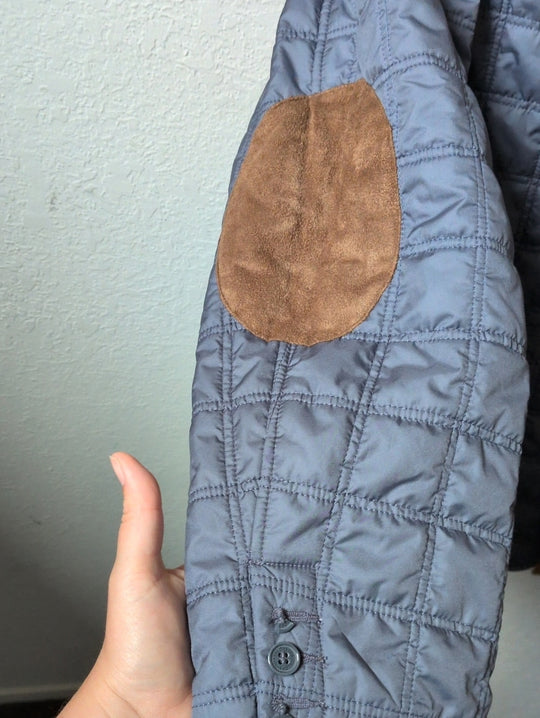 Tailorbyrd Men's Quilted Dickey Blazer Jacket est size L